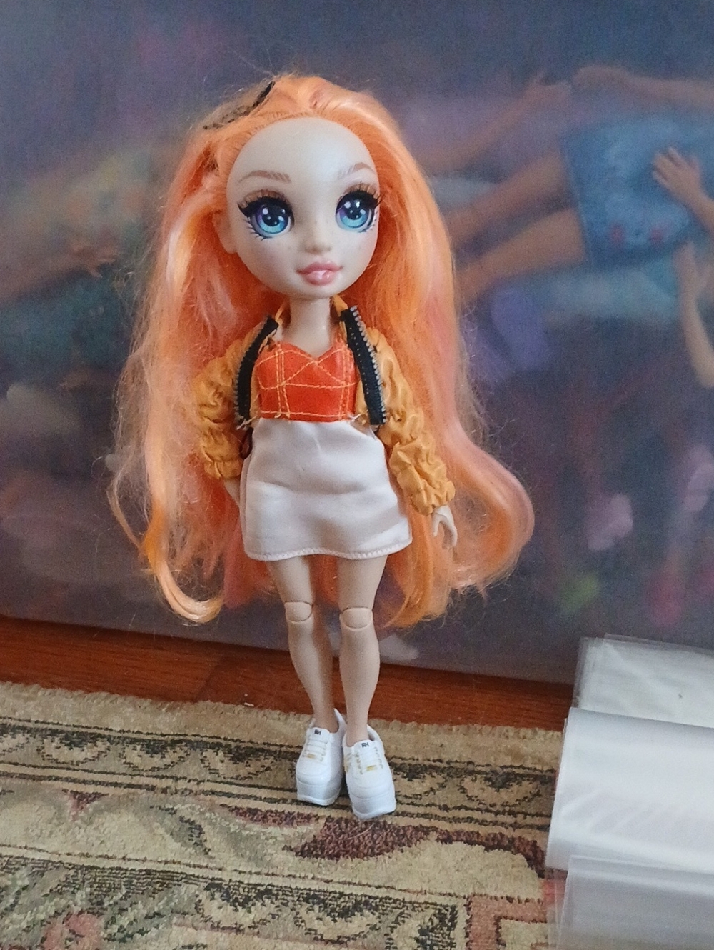 Rainbow High Orange-Accented Fashion Doll with Long Orange Hair